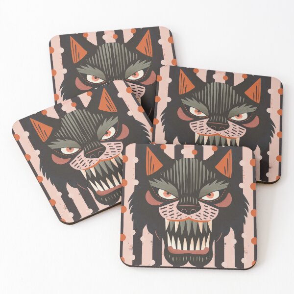 Item preview, Werewolf Wolf Pop Art designed and sold by CryptidChron24.