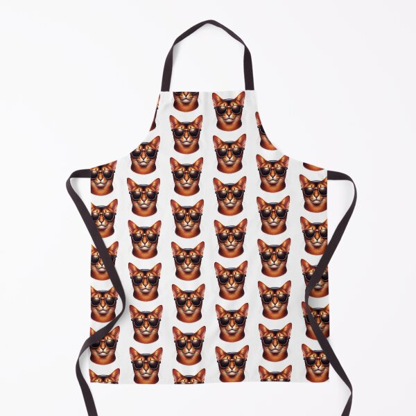 Item preview, Abyssinian Cat Wearing Sunglasses designed and sold by TheAnimalZ00.