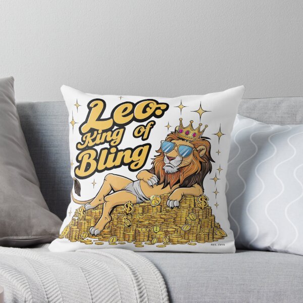 Item preview, Leo King of Bling T-Shirt, Cool Lion Wearing Sunglasses Design, Fun Graphic Tee for Trendy Style, Stylish Casual Wear designed and sold by liberarthq.