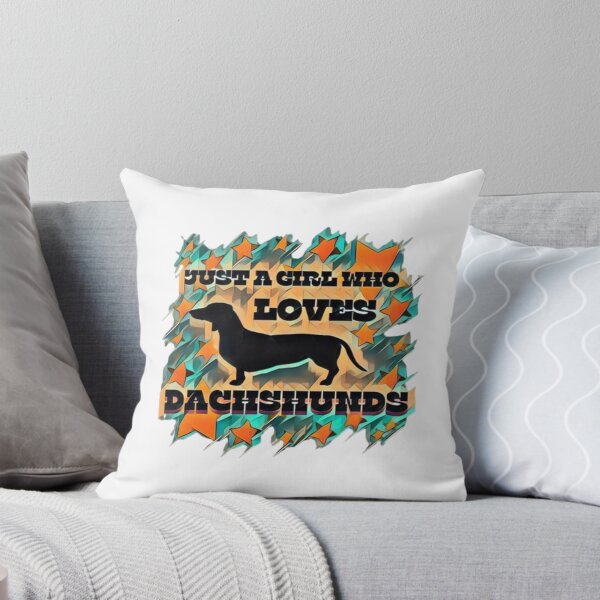 Item preview, Just a Girl Who Loves Dachshunds #3 designed and sold by creativerooney.