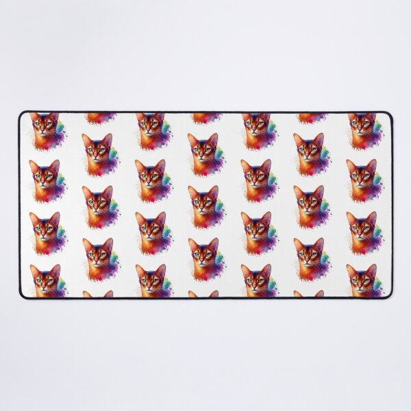 Item preview, Watercolor Abyssinian Cat  designed and sold by TheAnimalZ00.