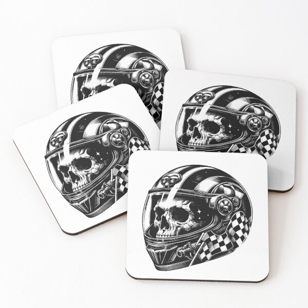 Item preview, SKULL DARK HELMET MOTORCYCLE BEARD BYKER RACING CAR NASCAR MOTO GP CHOPPER #ogirdor designed and sold by ogirdorgraphics.