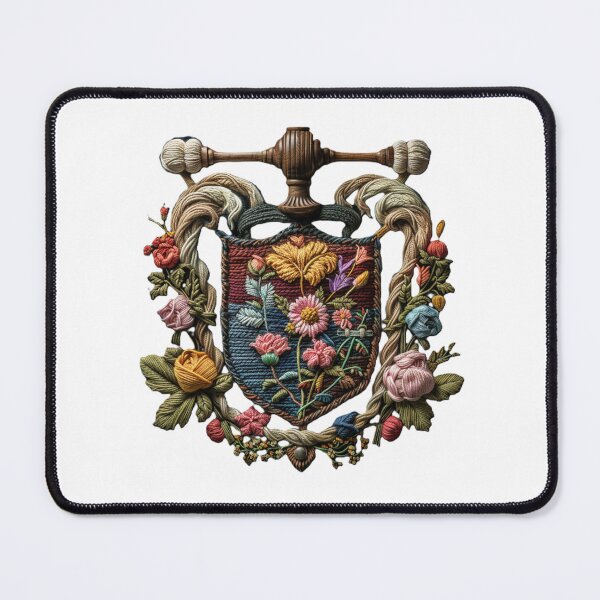 Item preview, Coat of Yarns #4, Coat of Arms, Heraldry, Crest, Gift for Knitters designed and sold by ANotiontoKnit.