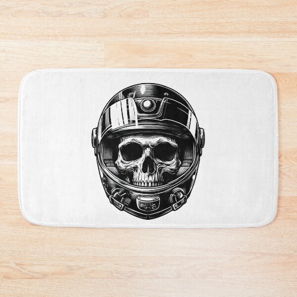 Item preview, SKULL DARK HELMET MOTORCYCLE BEARD BYKER RACING CAR NASCAR MOTO GP CHOPPER #ogirdor designed and sold by ogirdorgraphics.