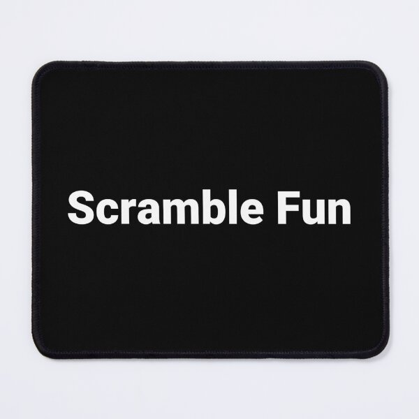 Item preview, Scramble Fun designed and sold by Text-based T-Shirts and Gifts.