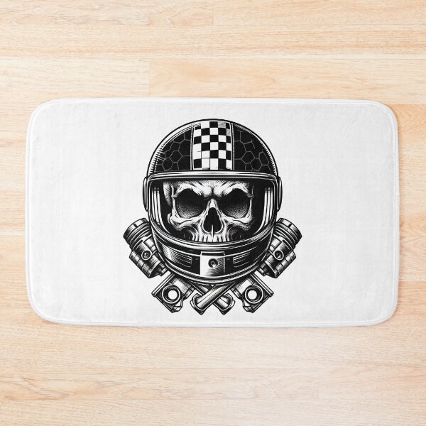 Item preview, sKULL DARK HELMET MOTORCYCLE BEARD BYKER RACING CAR NASCAR MOTO GP CHOPPER #ogirdor designed and sold by ogirdorgraphics.