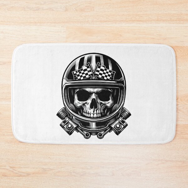 Item preview, sKULL DARK HELMET MOTORCYCLE BEARD BYKER RACING CAR NASCAR MOTO GP CHOPPER #ogirdor designed and sold by ogirdorgraphics.