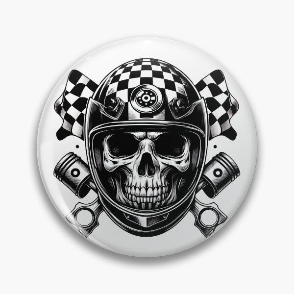 Item preview, sKULL DARK HELMET MOTORCYCLE BEARD BYKER RACING CAR NASCAR MOTO GP CHOPPER #ogirdor designed and sold by ogirdorgraphics.