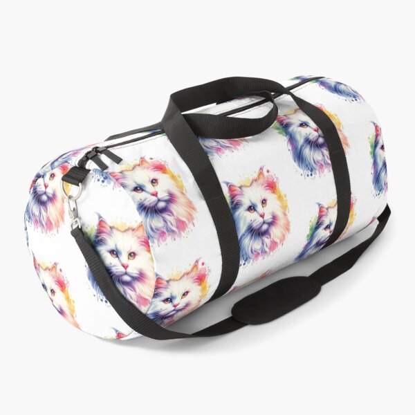 Item preview, Watercolor Turkish Angora Cat designed and sold by TheAnimalZ00.