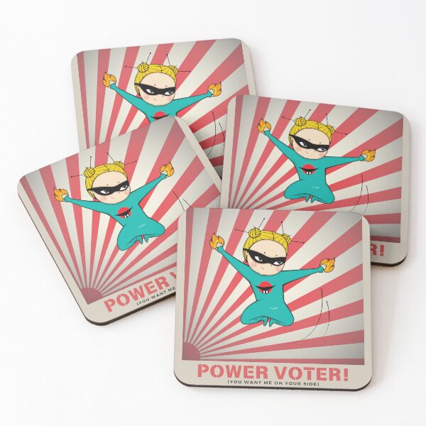 Item preview, POWER VOTER!  - You Want Me on Your Side  designed and sold by GlobalCurator.