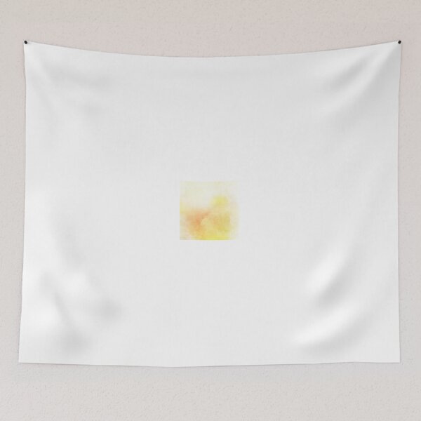 Item preview, "Golden Glow: Abstract Yellow Watercolor Texture Background designed and sold by hjian8219.