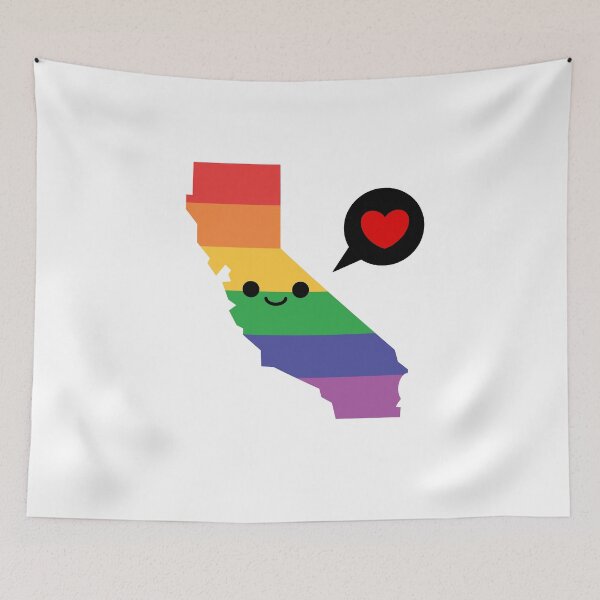 Item preview, California pride LGBTQ designed and sold by VeryEnglishGent.