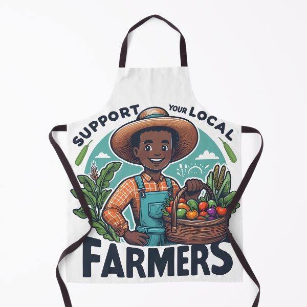 Item preview, Support Local Farmers designed and sold by Quirky Shirts.