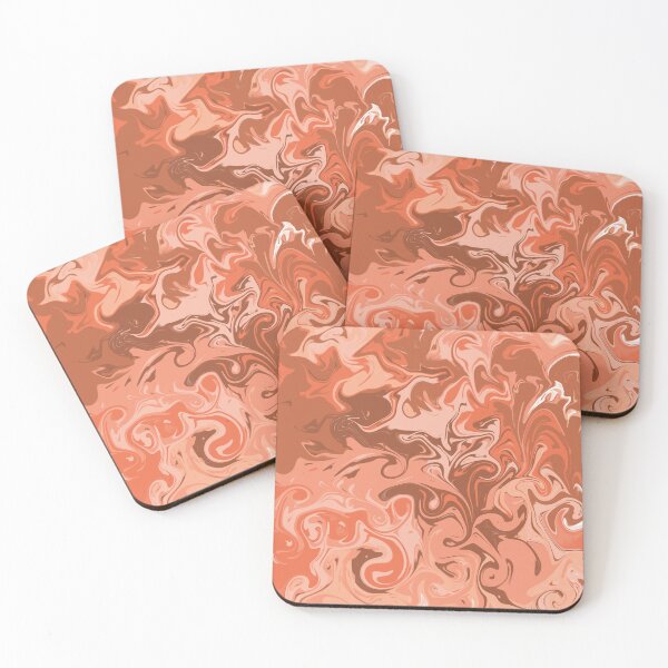 Item preview, Orangey brown marble designed and sold by BenaLena.