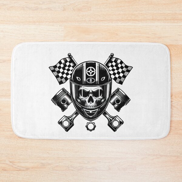 Item preview, sKULL DARK HELMET MOTORCYCLE BEARD BYKER RACING CAR NASCAR MOTO GP CHOPPER #ogirdor designed and sold by ogirdorgraphics.
