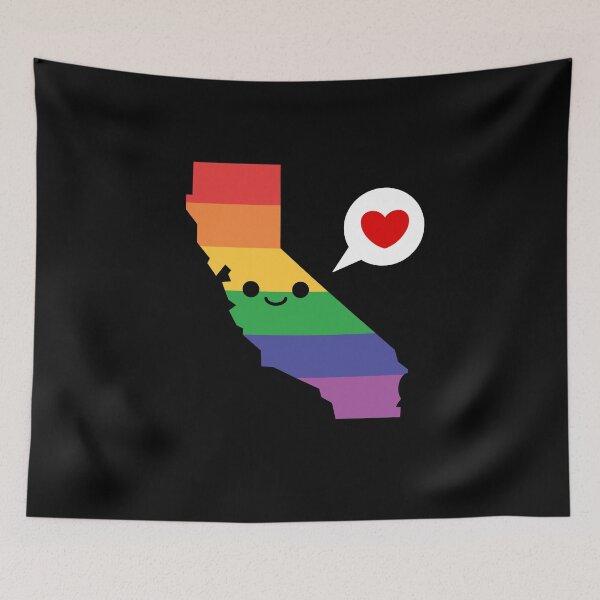 Item preview, California pride LGBTQ designed and sold by VeryEnglishGent.