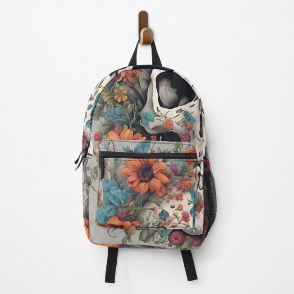 Artikelvorschau, Florale Totenkopf-Fusion entworfen und verkauft von Lorets-Designs.