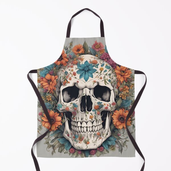 Item preview, Floral Skull Fusion designed and sold by Lorets-Designs.