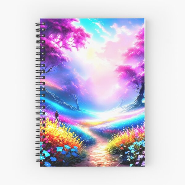 Aperçu de l'œuvre Fields of Euphoria : un paysage de rêve floral créée et vendue par Kingcls.