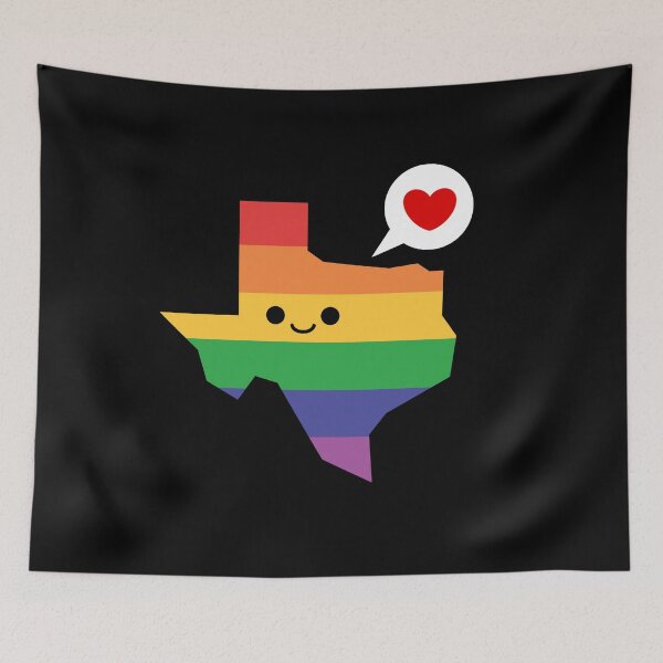 Item preview, Texas pride LGBTQ designed and sold by VeryEnglishGent.