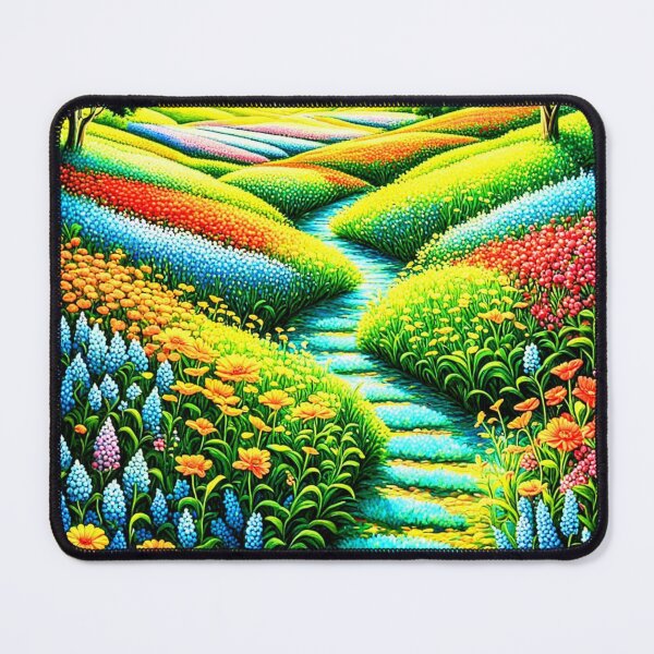 Item preview, Color Fly Fields: A Kaleidoscope of Floral Wonder designed and sold by Kingcls.
