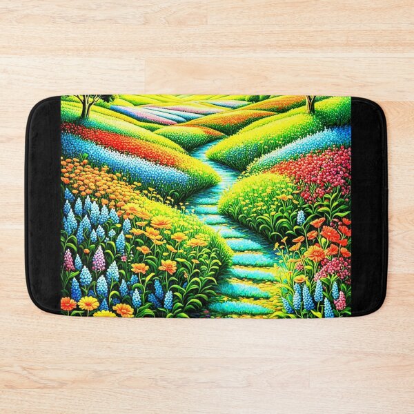 Item preview, Color Fly Fields: A Kaleidoscope of Floral Wonder designed and sold by Kingcls.