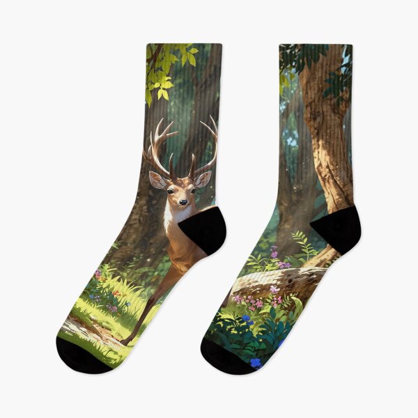 Item preview, Cute of tufted deer. designed and sold by PatDoArt.