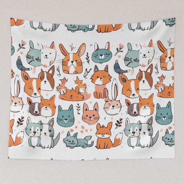 Item preview, Cute Animal Friends designed and sold by Lorets-Designs.
