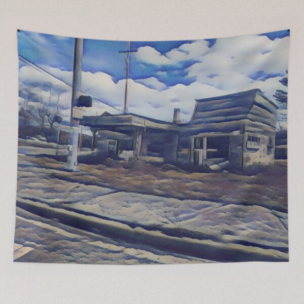 Item preview, Corner Station Out of Gas designed and sold by Walter Rice.