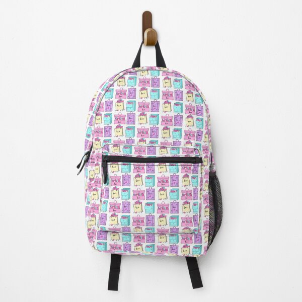 Item preview, Cute sticker pack: suitcases, bags and drawers full of pink hearts designed and sold by MoreCasual.