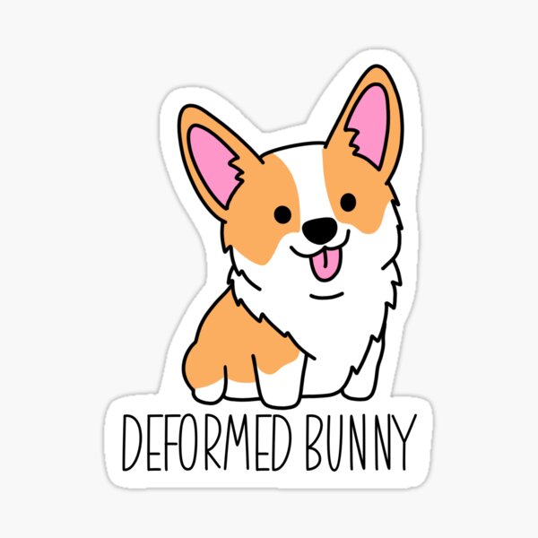 Aperçu de l'œuvre Lapin déformé créée et vendue par DrawingsbyK.