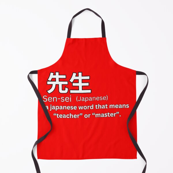 Item preview, Sensei With Kanji Definition designed and sold by Tokyotopia.