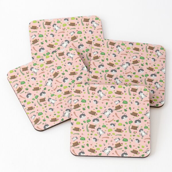 Item preview, "Purr-fect Patterns: Cute Cat Seamless Pattern" designed and sold by hjian8219.