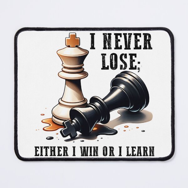 Item preview, Chess I never lose designed and sold by AOCIlustrations.