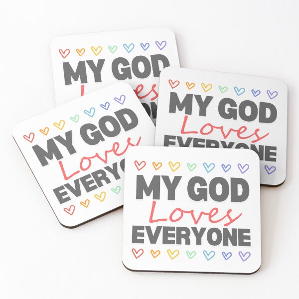 Item preview, My God Loves Everyone designed and sold by colorfulcraig.
