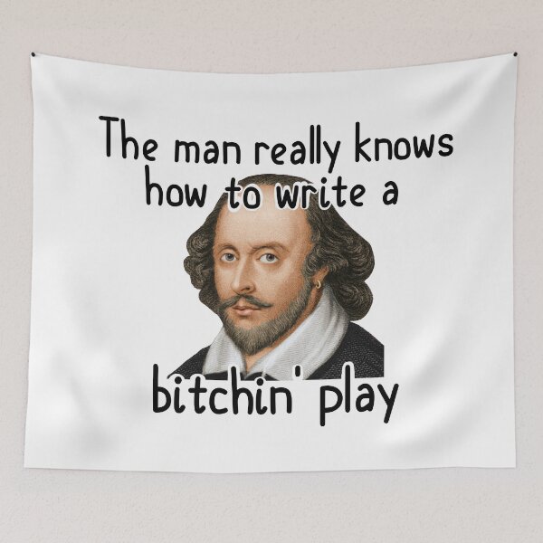 Item preview, SOMETHING ROTTEN - The Man Really Knows How to Write A Bitchin' Play designed and sold by germansisters.