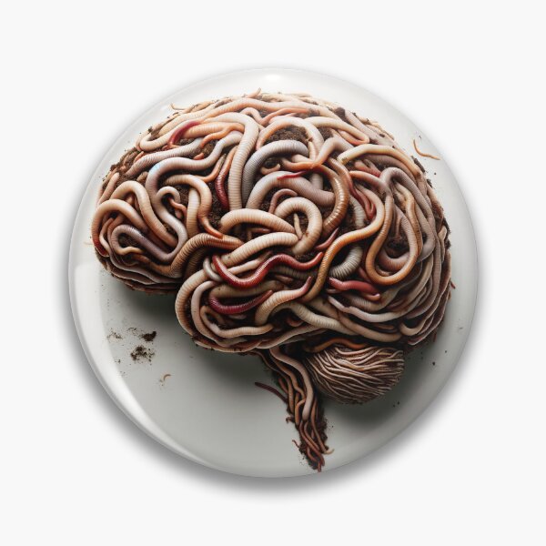 Item preview, Worm Brain designed and sold by digital-savant.