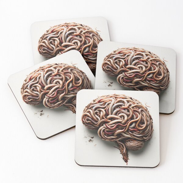 Item preview, Worm Brain designed and sold by digital-savant.