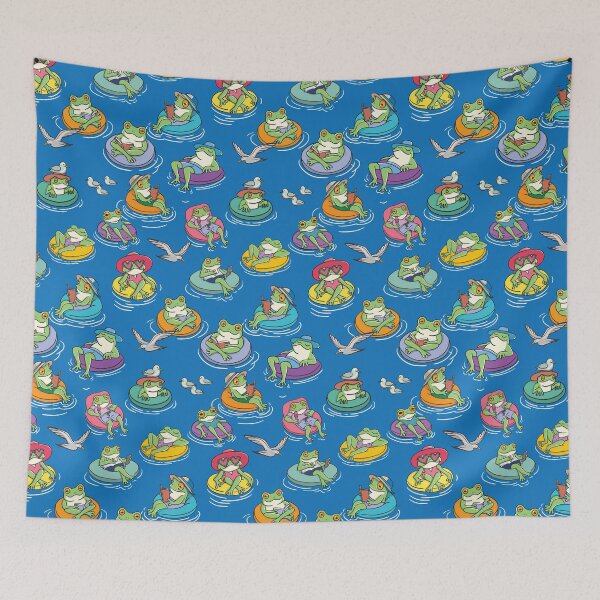 Item preview, Frog Floats designed and sold by SleeplessLady.