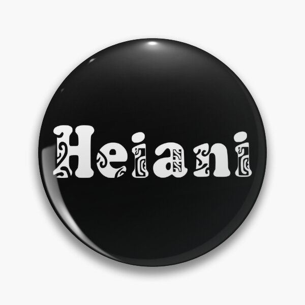 Item preview, HEIANI - white (Polynesian first name) designed and sold by Nesian-Tahiti.