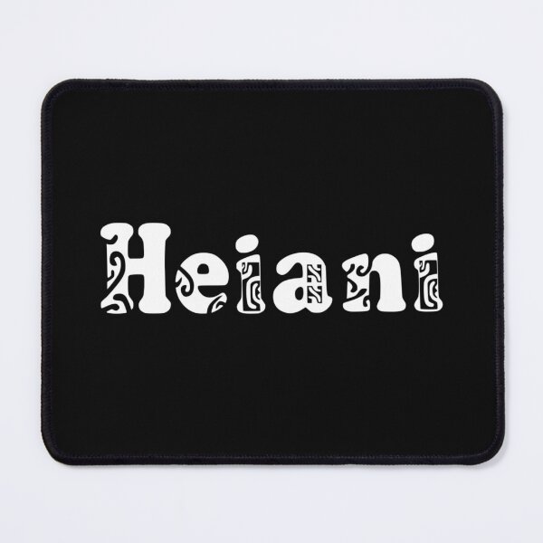 Item preview, HEIANI - white (Polynesian first name) designed and sold by Nesian-Tahiti.