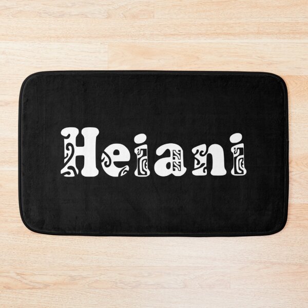 Item preview, HEIANI - white (Polynesian first name) designed and sold by Nesian-Tahiti.