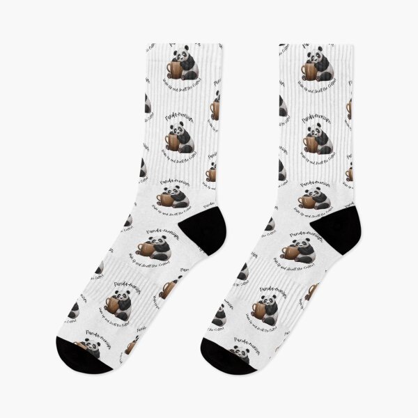 Item preview, Panda-monium, panda and coffee designed and sold by Kedo Momo.