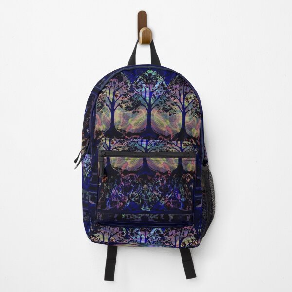 Item preview, Psychedelic trees with galaxy sky designed and sold by AuroraXGreen.