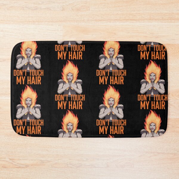 Item preview, Don't Touch My Hair Fierce Warrior designed and sold by Quirky Shirts.