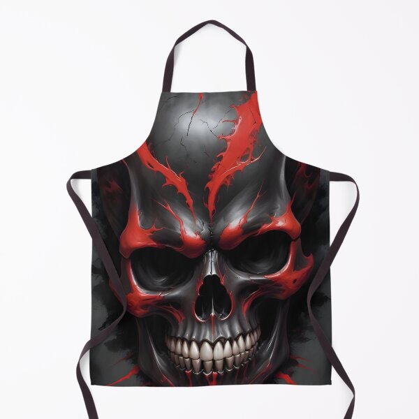 Item preview, Evil Skull with Red Accents designed and sold by papi1998.