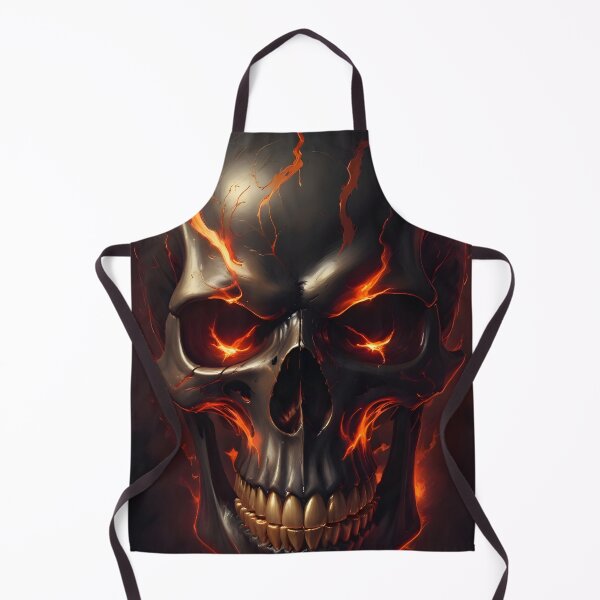Item preview, Evil Skull with Red Accents designed and sold by papi1998.