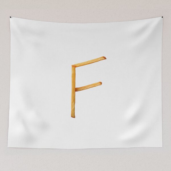 Item preview, Artistic Alphabet Fries: The Letter F in Crispy, Golden Glory designed and sold by uncoXab.
