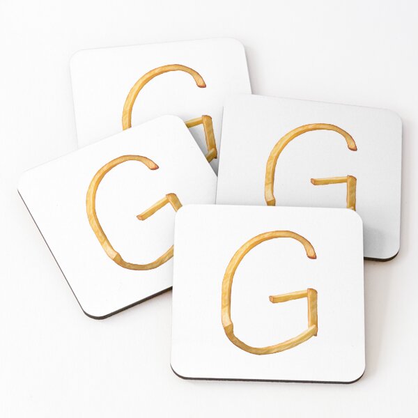 Item preview, Artistic Alphabet Fries: The Letter G in Crispy, Golden Glory designed and sold by uncoXab.