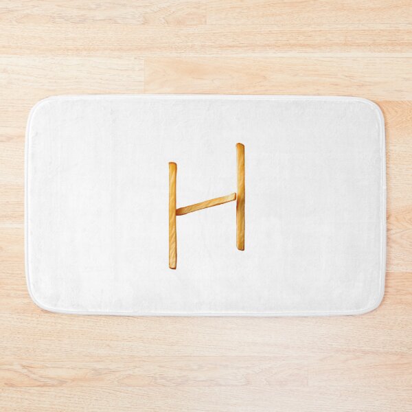 Item preview,  Artistic Alphabet Fries: The Letter H in Crispy, Golden Glory designed and sold by uncoXab.